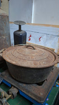 BUSH BABY CAST IRON POT