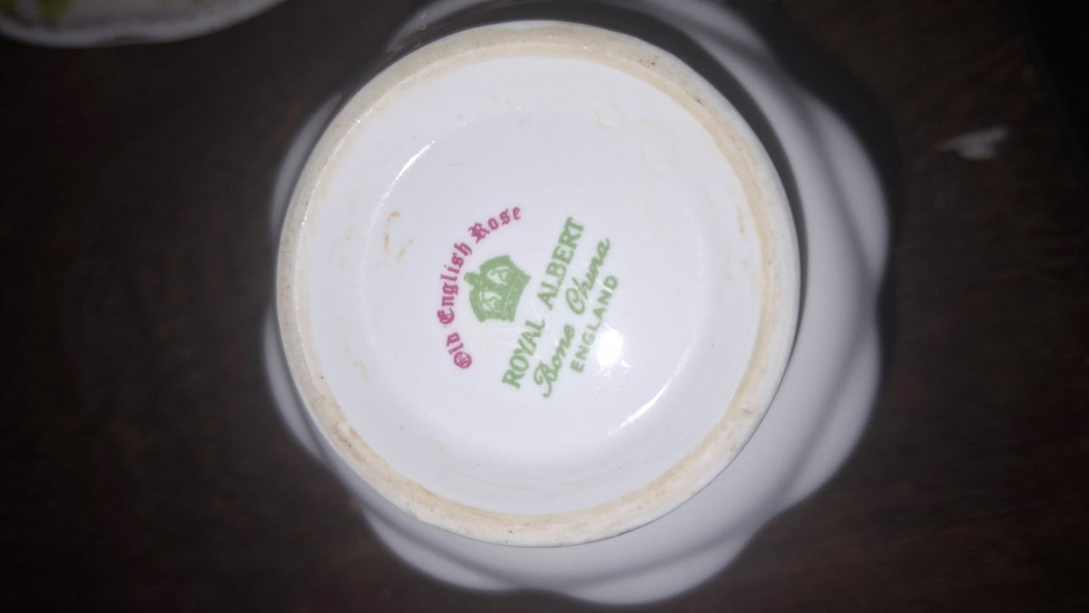 Royal Albert English Rose backstamp