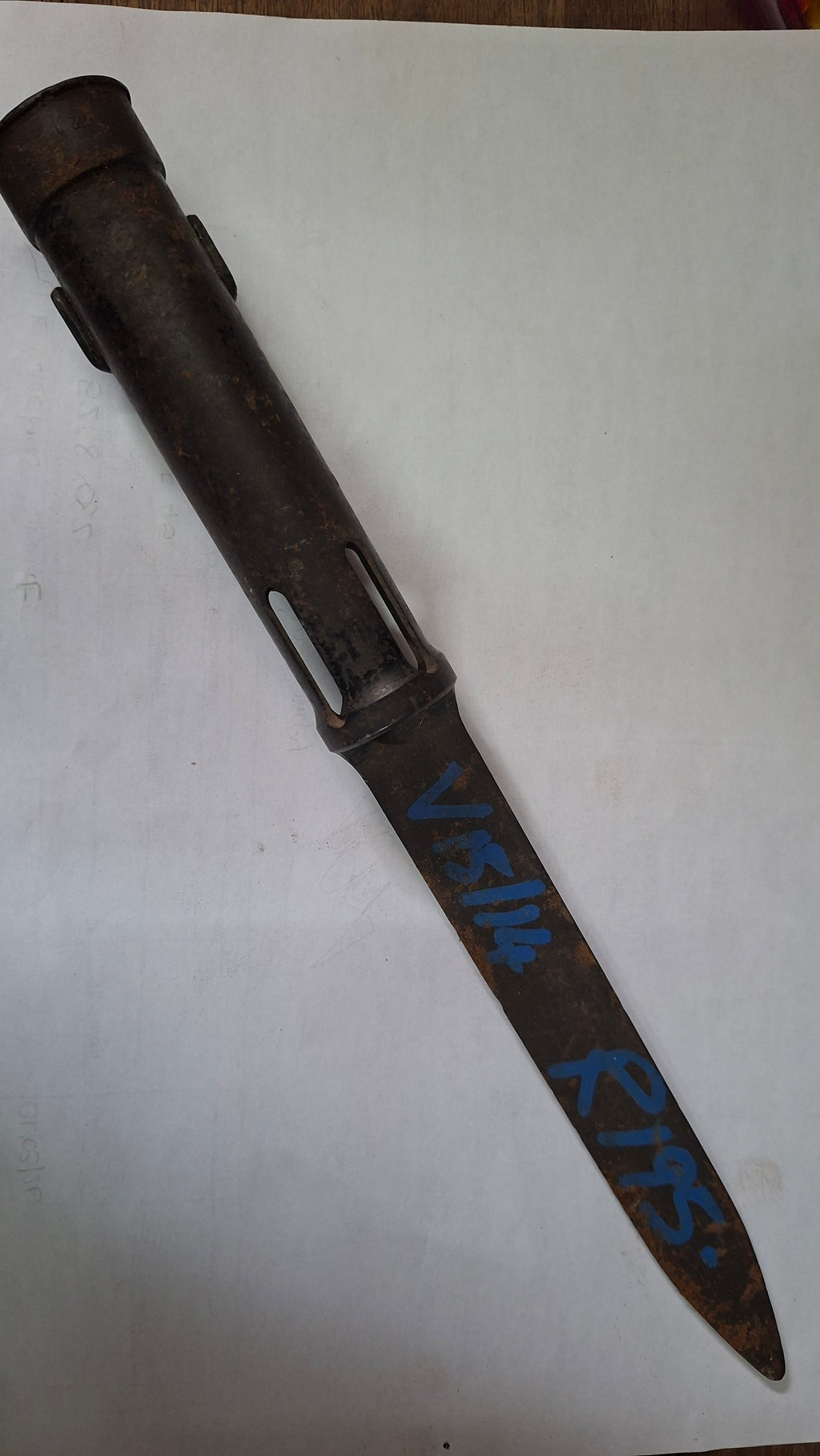 Vintage Steel Spike Bayonet – Collector’s Item