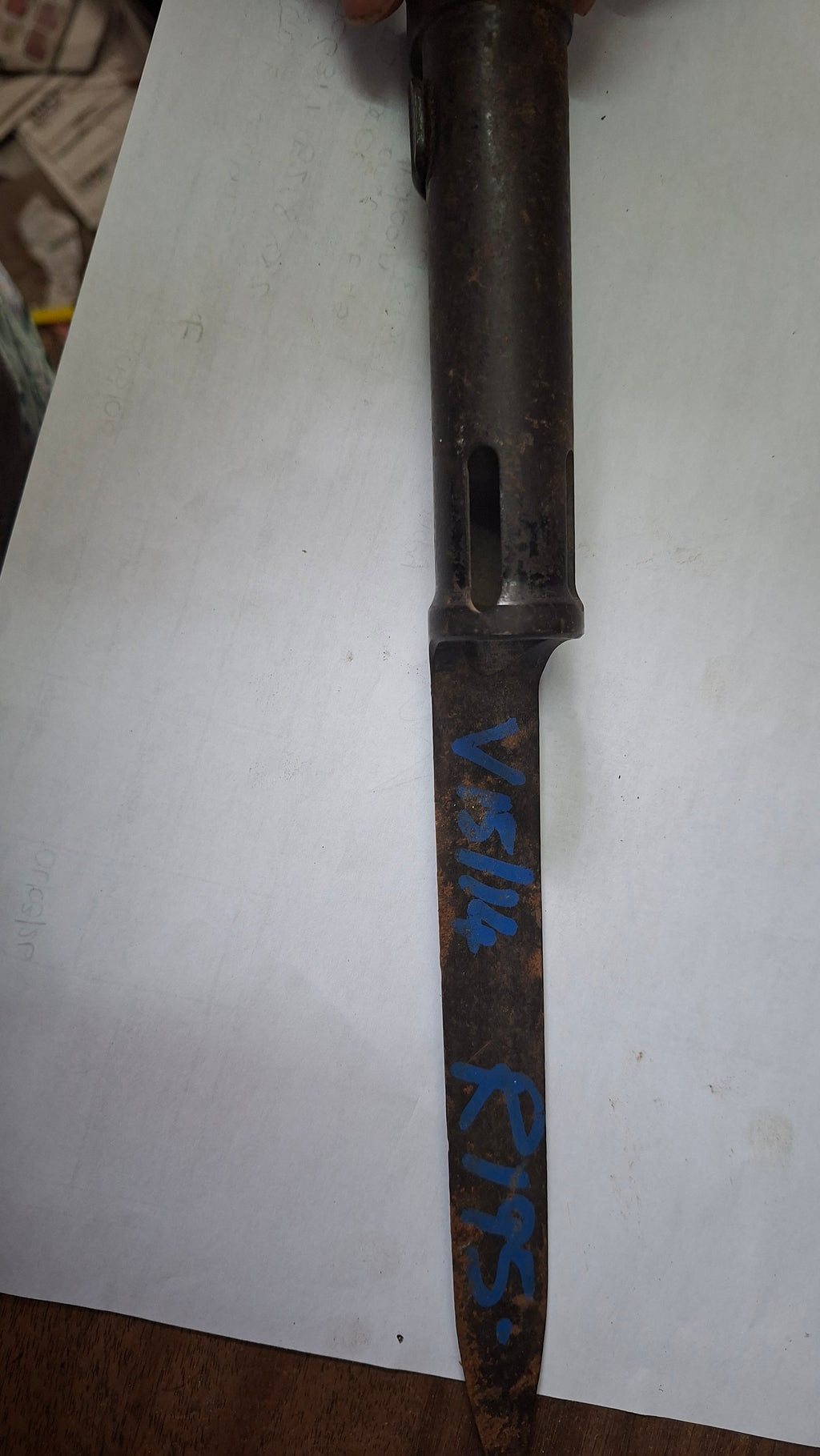 Vintage Steel Spike Bayonet – Collector’s Item