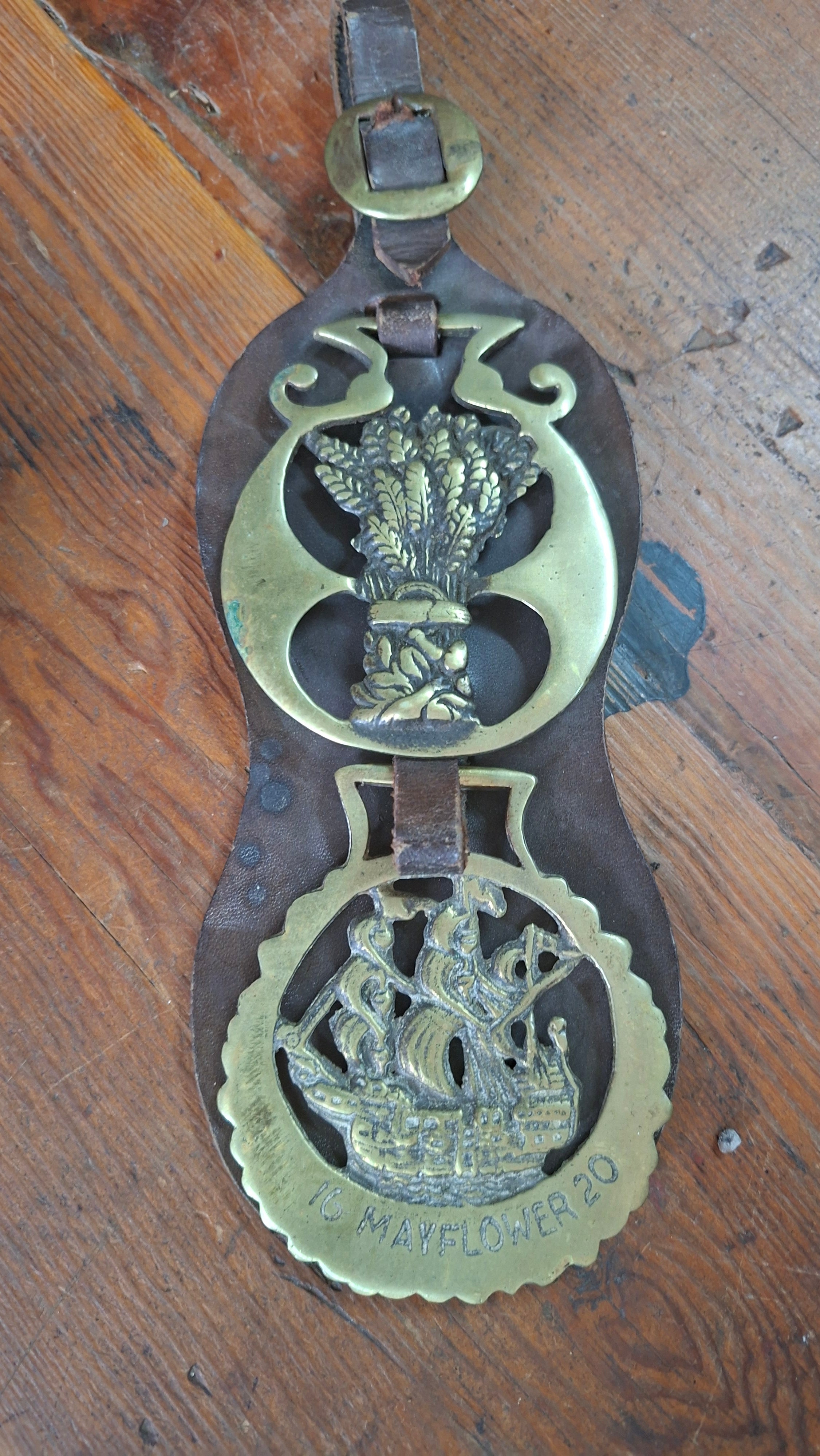Vintage Heritage: Authentic Leather & Cast Brass Horse Brasses