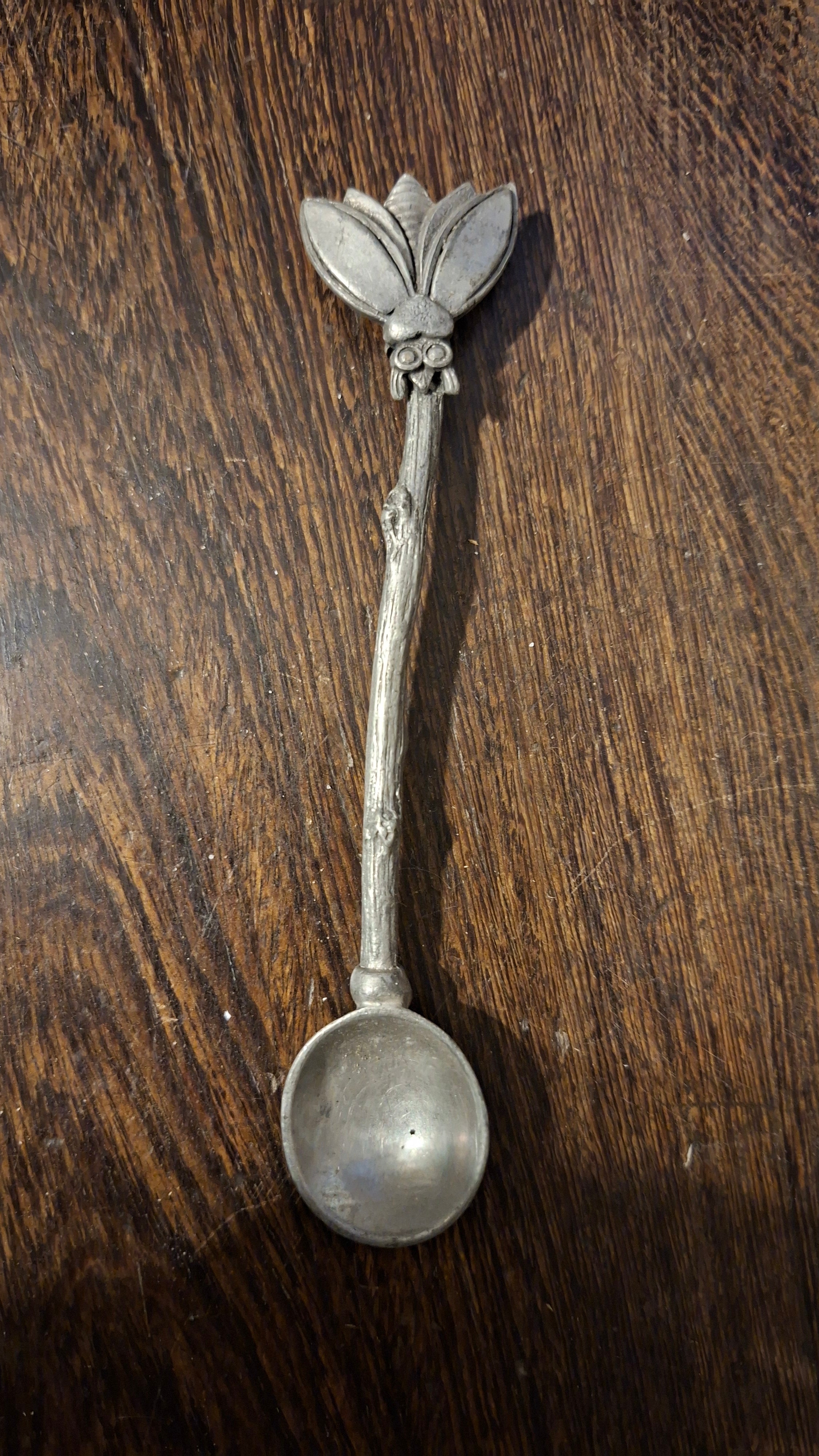 Earthangel (EA) Hand-Crafted Pewter Bee Spoon