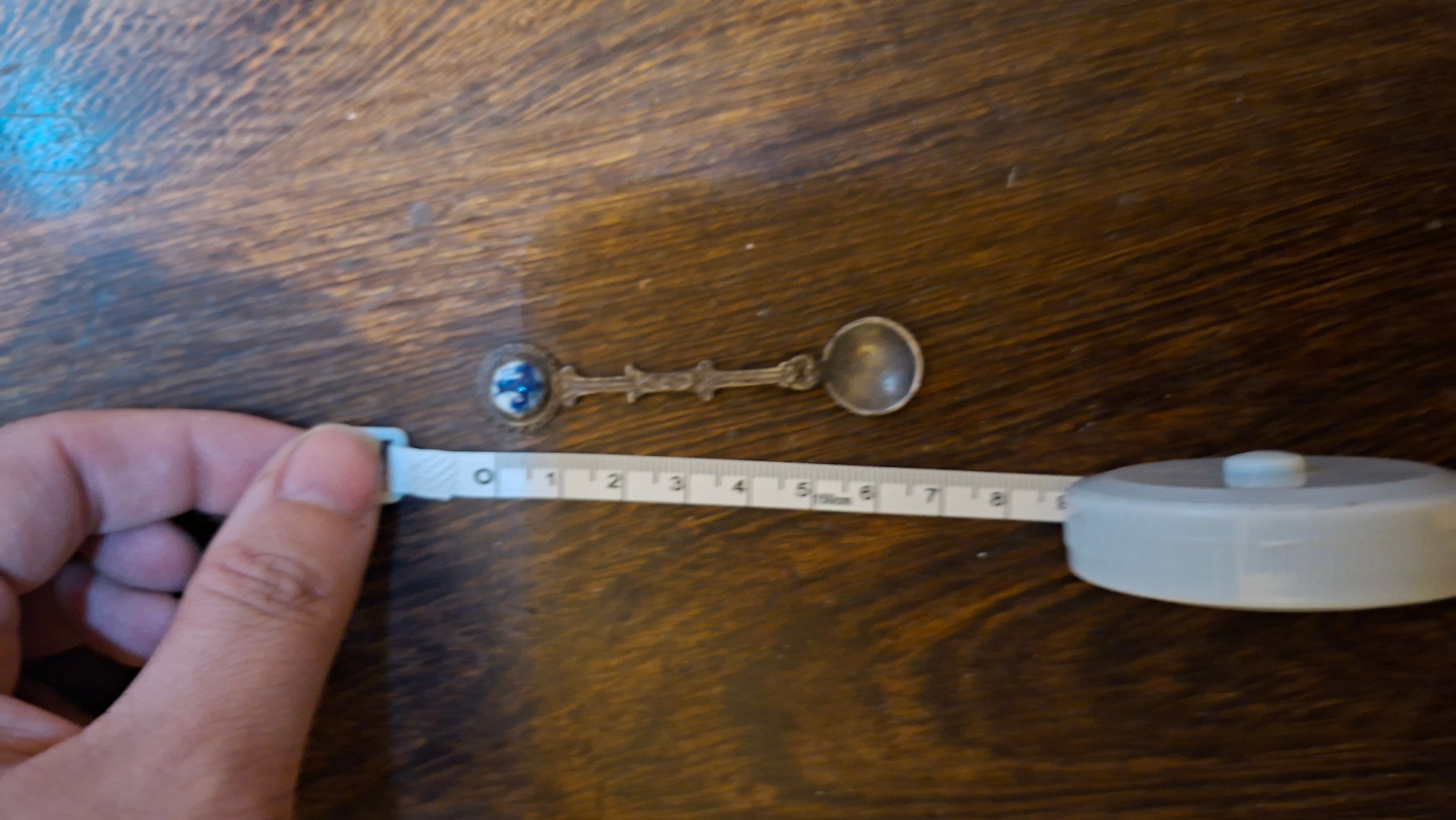 Vintage Dutch "Windmill" Salt Spoon