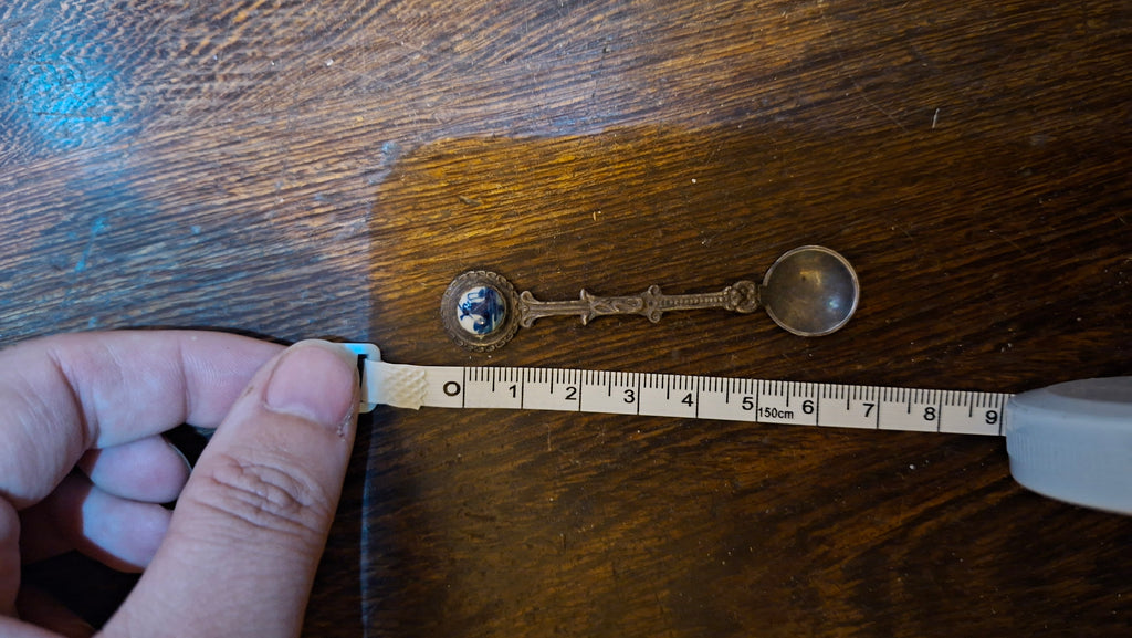 Vintage Dutch "Windmill" Salt Spoon
