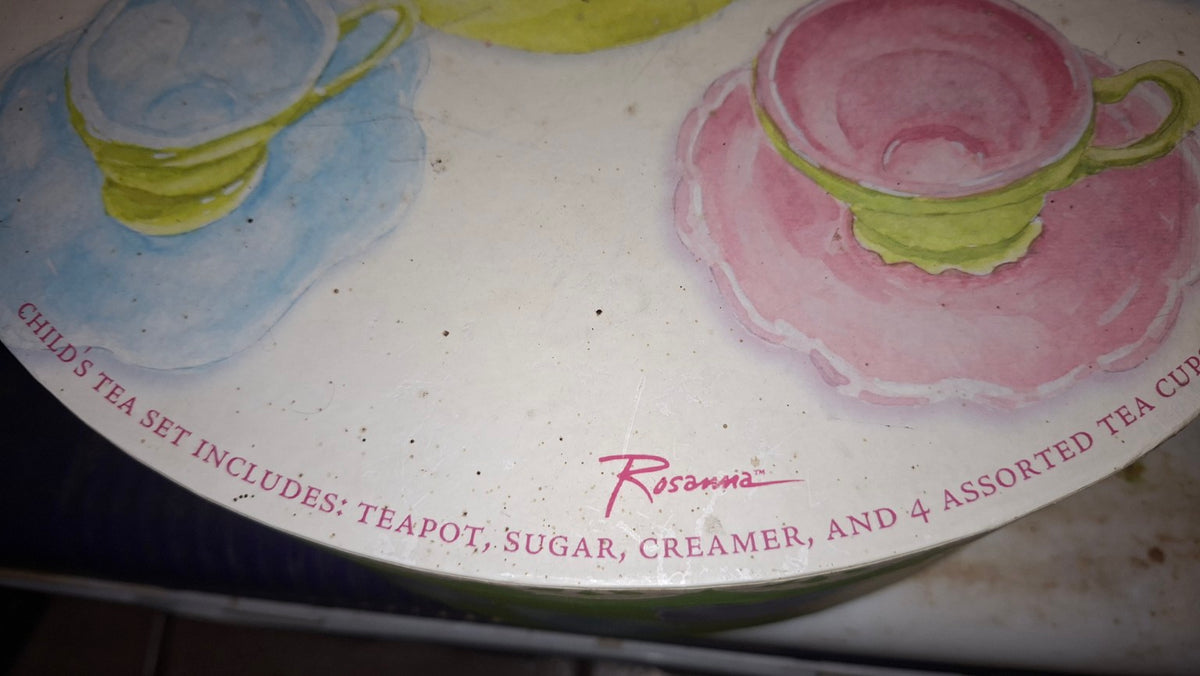 Rosanna Tea For Me Too original packaging and branding